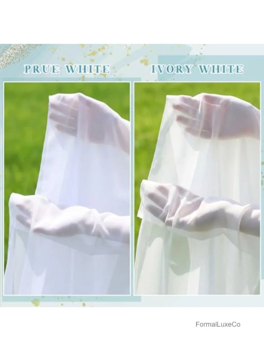 Bridal Neck Scarf Wedding Chiffon Shawl Tulle Bride Neck Wrap Evening Ceremony